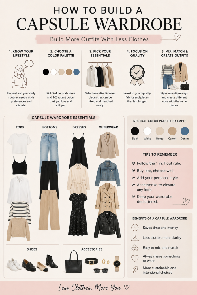 How to Build a Capsule Wardrobe in 2026