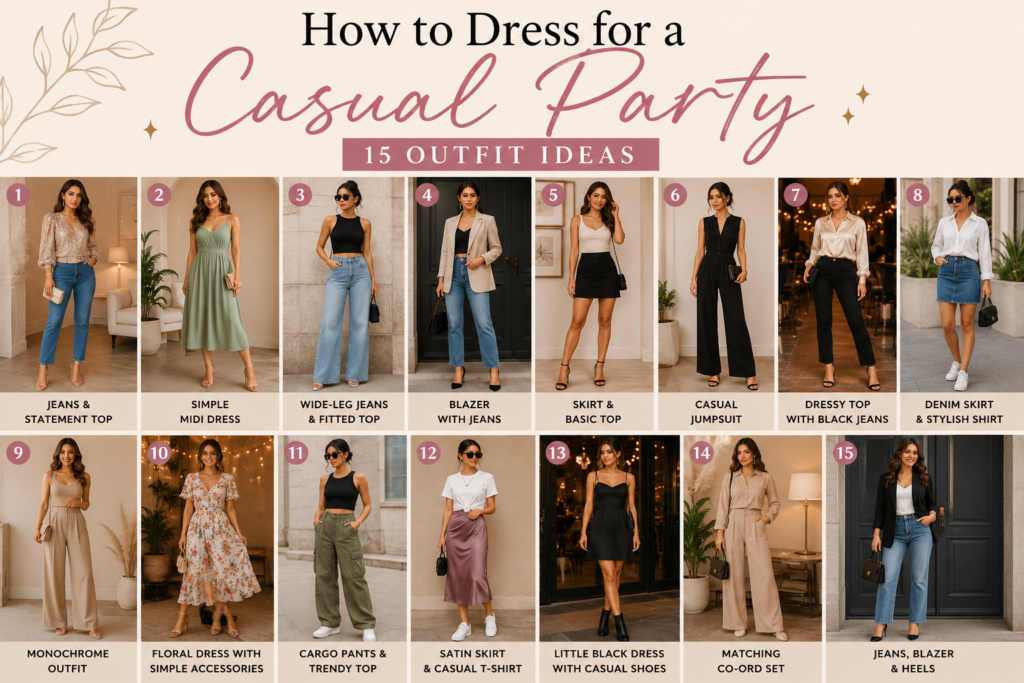 15 casual party outfit ideas for women
